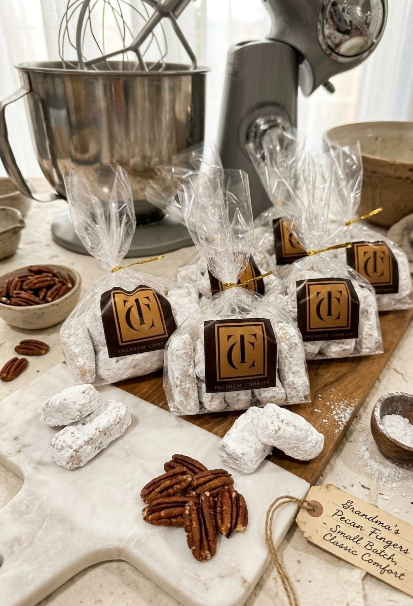 Pecan Finger Cookies